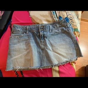 Abercrombie and Fitch Jean mini skirt
